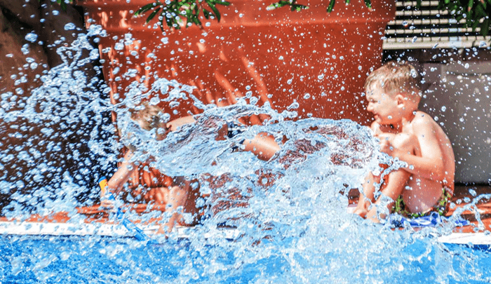 do you run pool pump while swimming