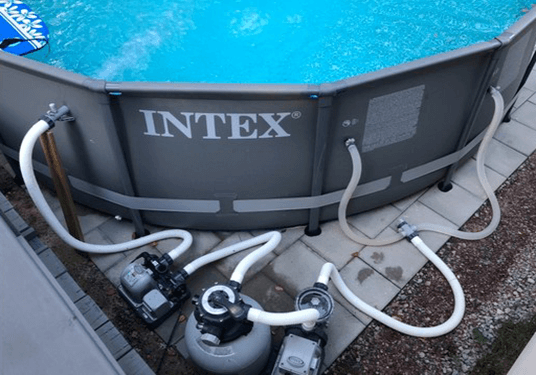 intex above ground pool pump