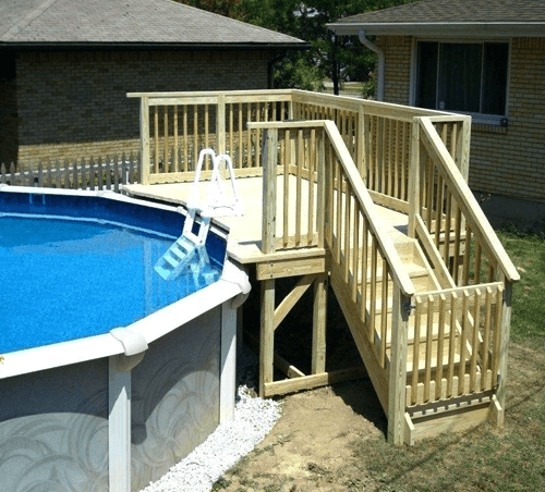 Above Ground Pool Decks