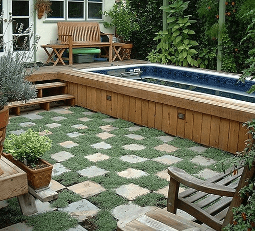 Above Ground Pool Landscaping