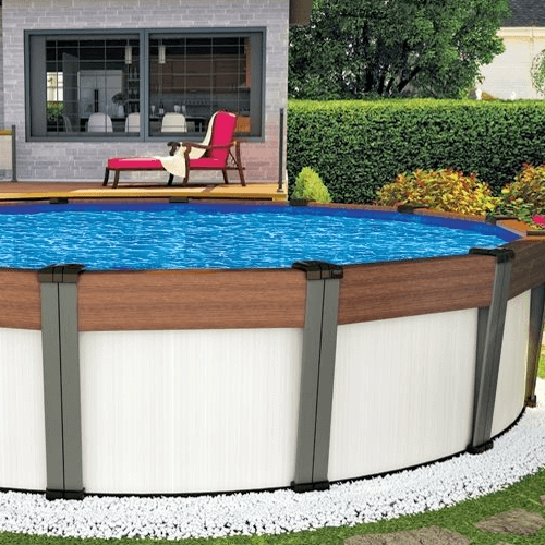 Above Ground Pool sitting place